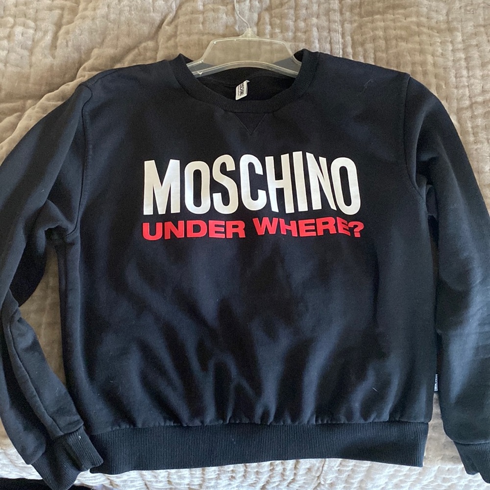 Moschino sweater - lightly worn